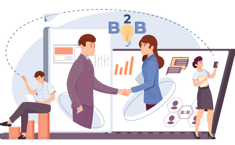 Plataforma B2B e força de vendas atendem objetivos distintos e podem atuar juntas para ampliar resultados comerciais.
